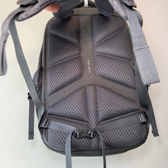 The North Face Women's Borealis Backpack Asphalt Grey Heather Subtle Green - Picture 12 of 13